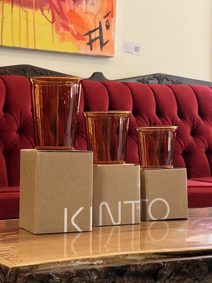 Verre Kinto Ambré