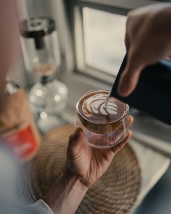 Latte art - Kruve glass